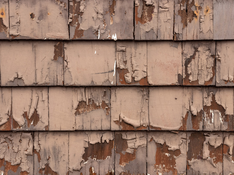 Painting over old paint shop on wood