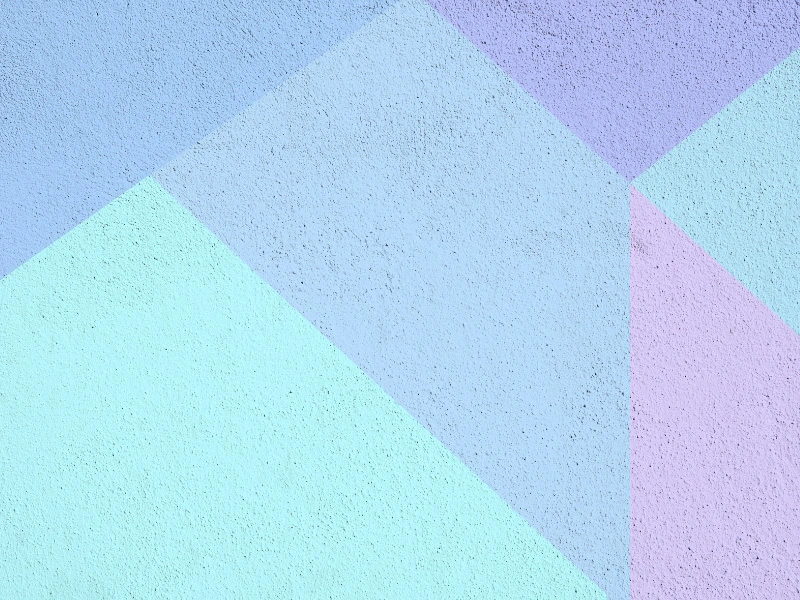 geometric-painters-tape-wall-paint-design-in-pastel-colors