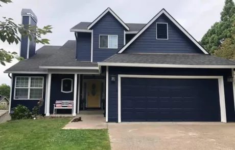 Granite Peak exterior house color on a house in portland area