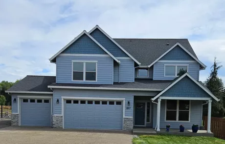 new paint job on a home in sherwood