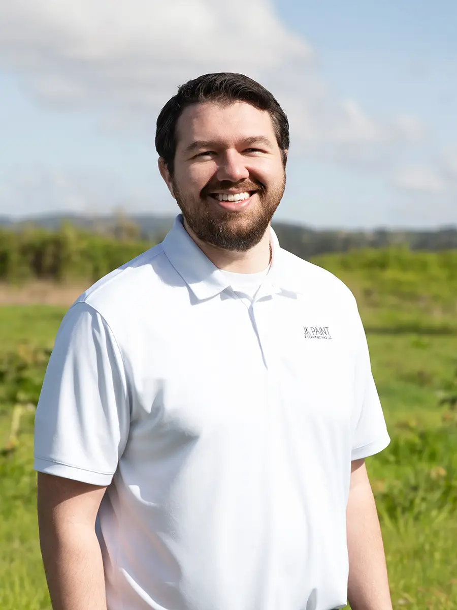 Andrew, employee at JK Paint & Contracting in Newberg, Oregon