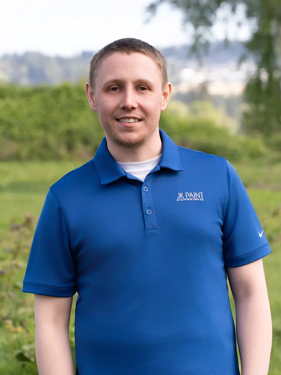 Davis, employee at JK Paint & Contracting in Newberg, Oregon