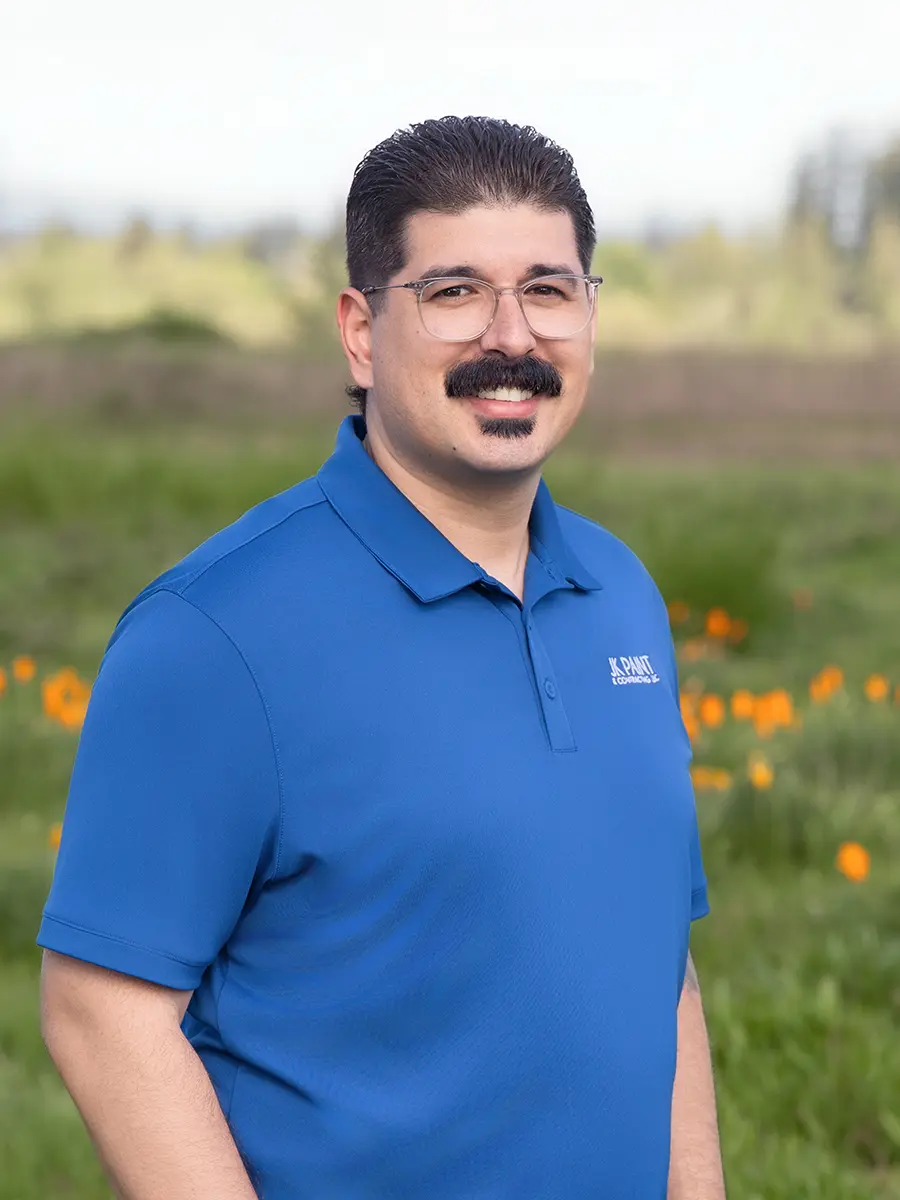 Miguel, employee at JK Paint & Contracting in Newberg, Oregon