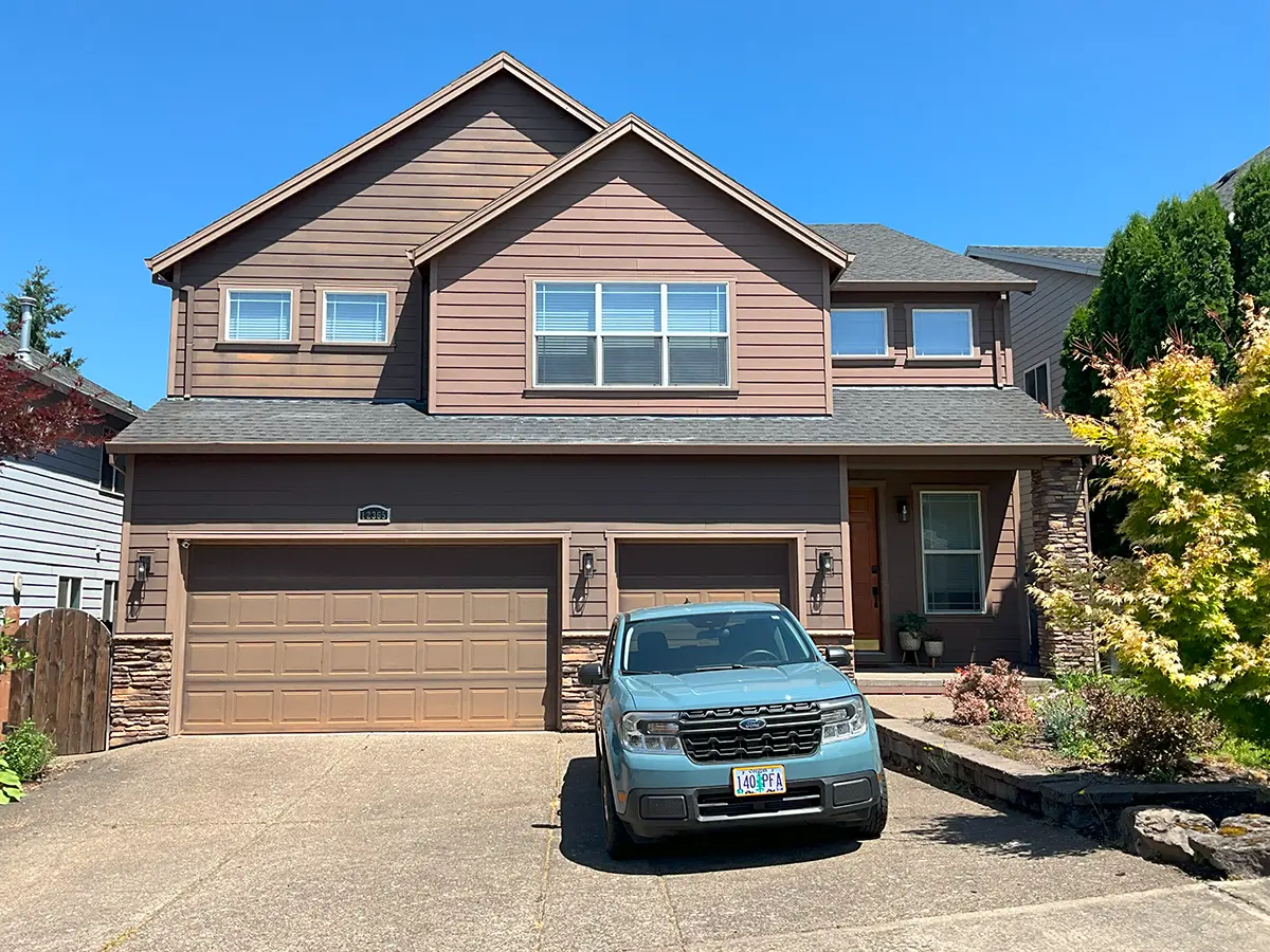 a house painted in Tigard by JK Paint & Contracting