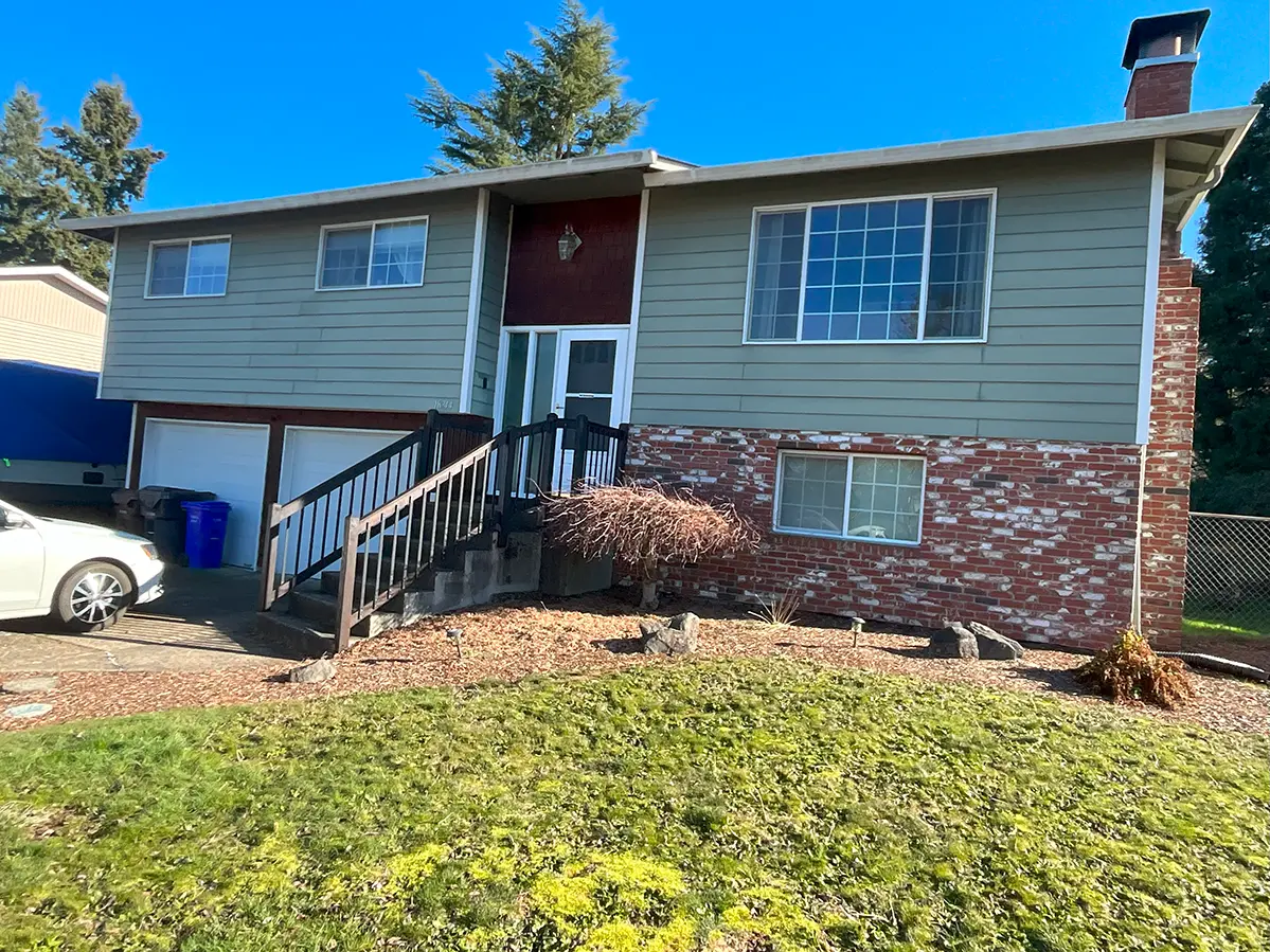 photo of a house in oregon city with a new exterior paint job by JK Paint
