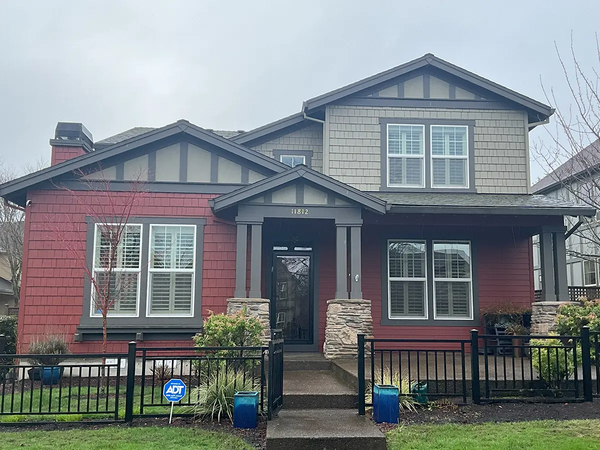 home in Tigard that was painted by Jk Paint