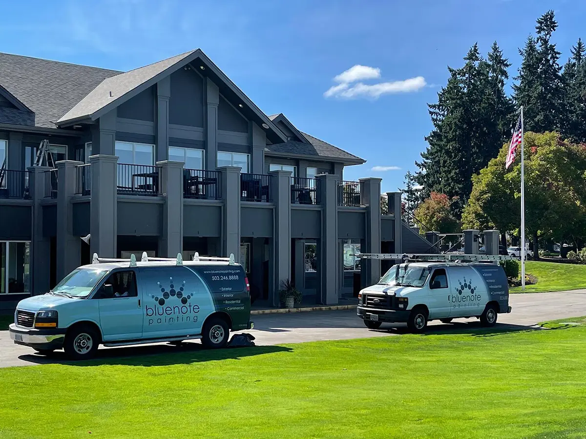 bluenote-paiting-sized Blue note painting photo in lake oswego | top painting company in lake oswego, oregon