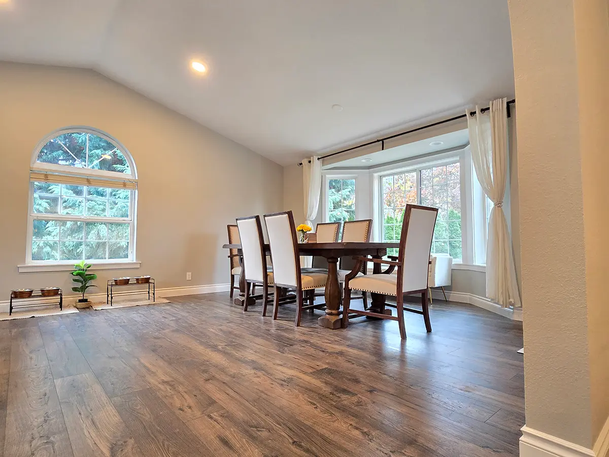 a room that had its interior painted by jk paint and contracting