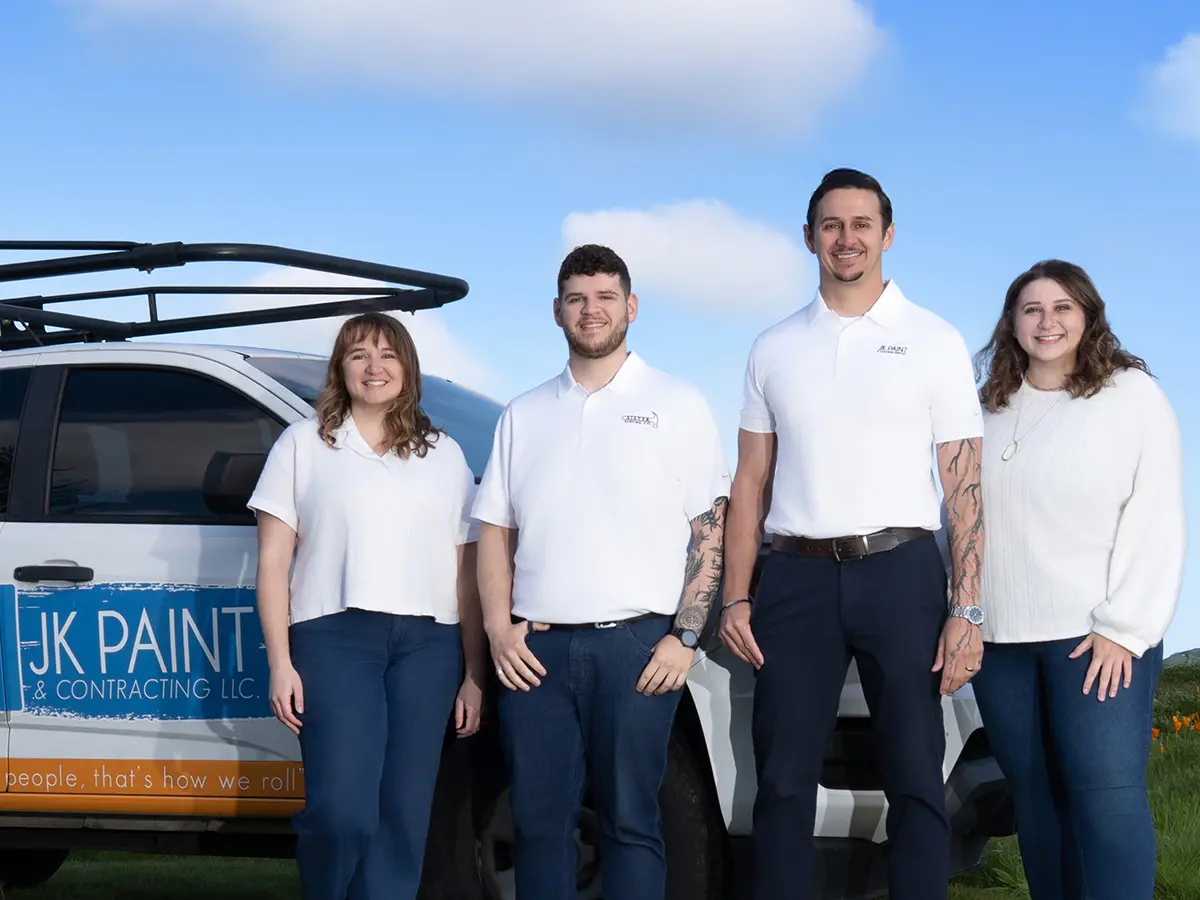 jk-paint-fb-ad-1200×900 a photo of the JK Paint & Contracting team, proudly serving the portland metro area with painting services