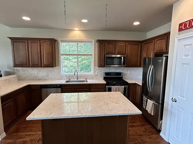 old cabinets in a kitchen in portland